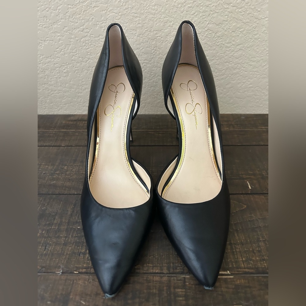 Jessica Simpson Black Heels